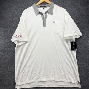 Super Mex Golf‎ Mens XXL Signature Series  Polo White NWT